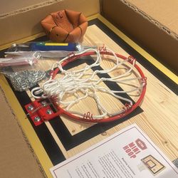 IndoorHooper retro Wall Mounted Basketball hoop