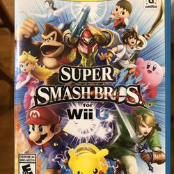 Nintendo Wii U Game Disc - Super Smash Bros