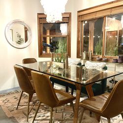 Crate And Barrel Dining Table 
