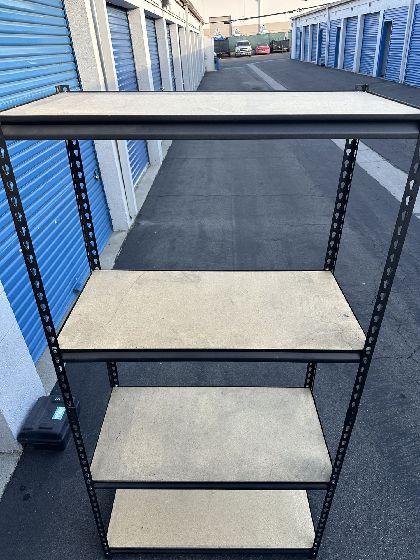 4 Shelf Rack For Storage - 6ft Tall