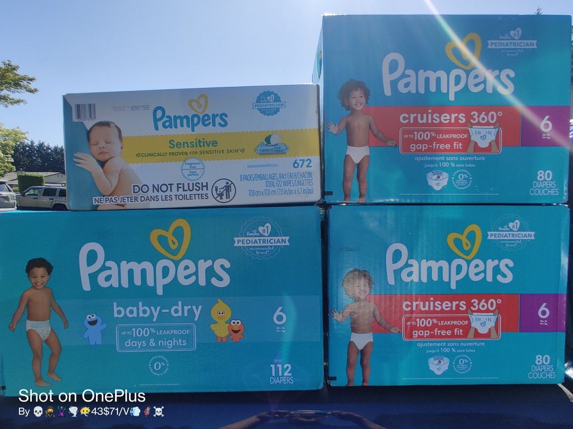 Pampers Size 6 BUNDLE ½ OFF Retail $$$