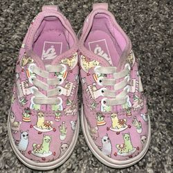 Purple Toddler Vans Size 6