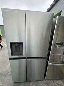 LG 4-Door Refrigerator Stainless EnergyStar