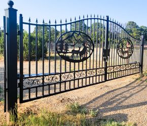 20 Feet Wide Gate Brand New Wrought Iron