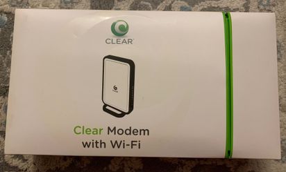 CLEAR MODEM WITH WI-FI