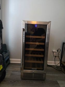 Stainless Steel Wine cabinet (Great Condition)