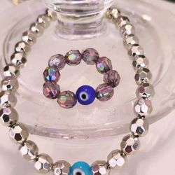 Eyil Eye Bracelet And Ring