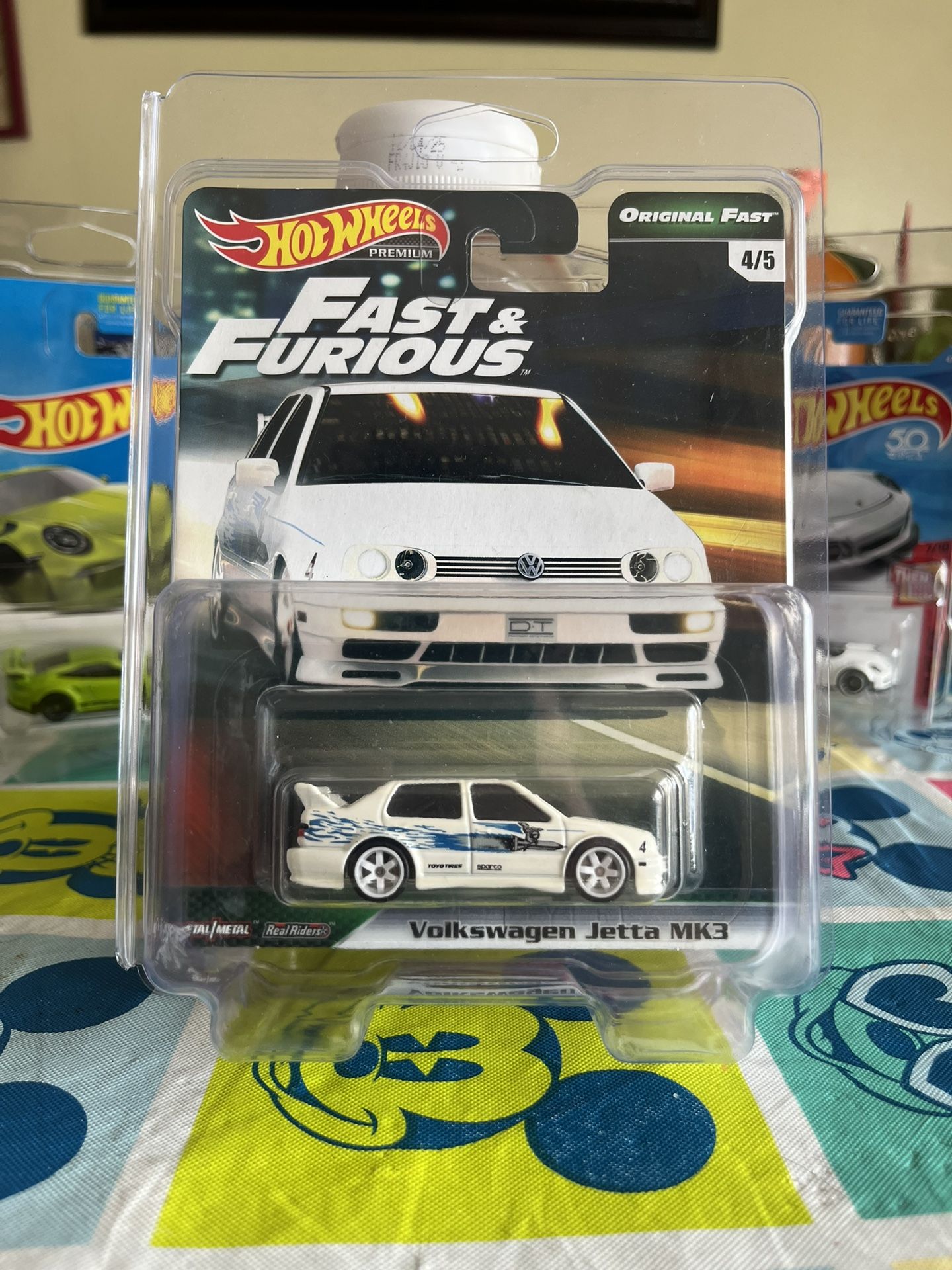 Hotwheels Premium Fast & Furious original fast, 4/5 Volkswagen Jetta Mk3 