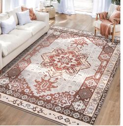 New area rug- boho style(6 by 9)