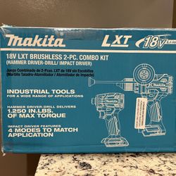 Makita XT297T Drill/Impact Driver Kit