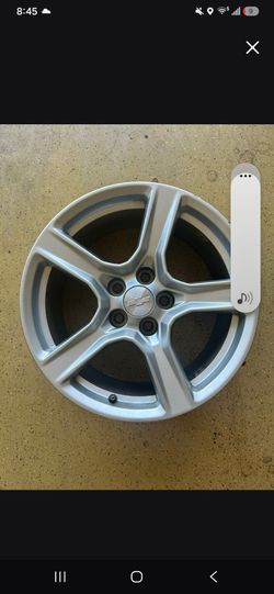 18" Chevy camaro rims