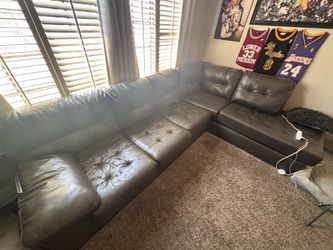 leather sectional couch