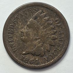 1864 Indian Head Cent