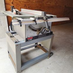 10" Ryobi Table Saw Bt300 With Miter Slide Sled