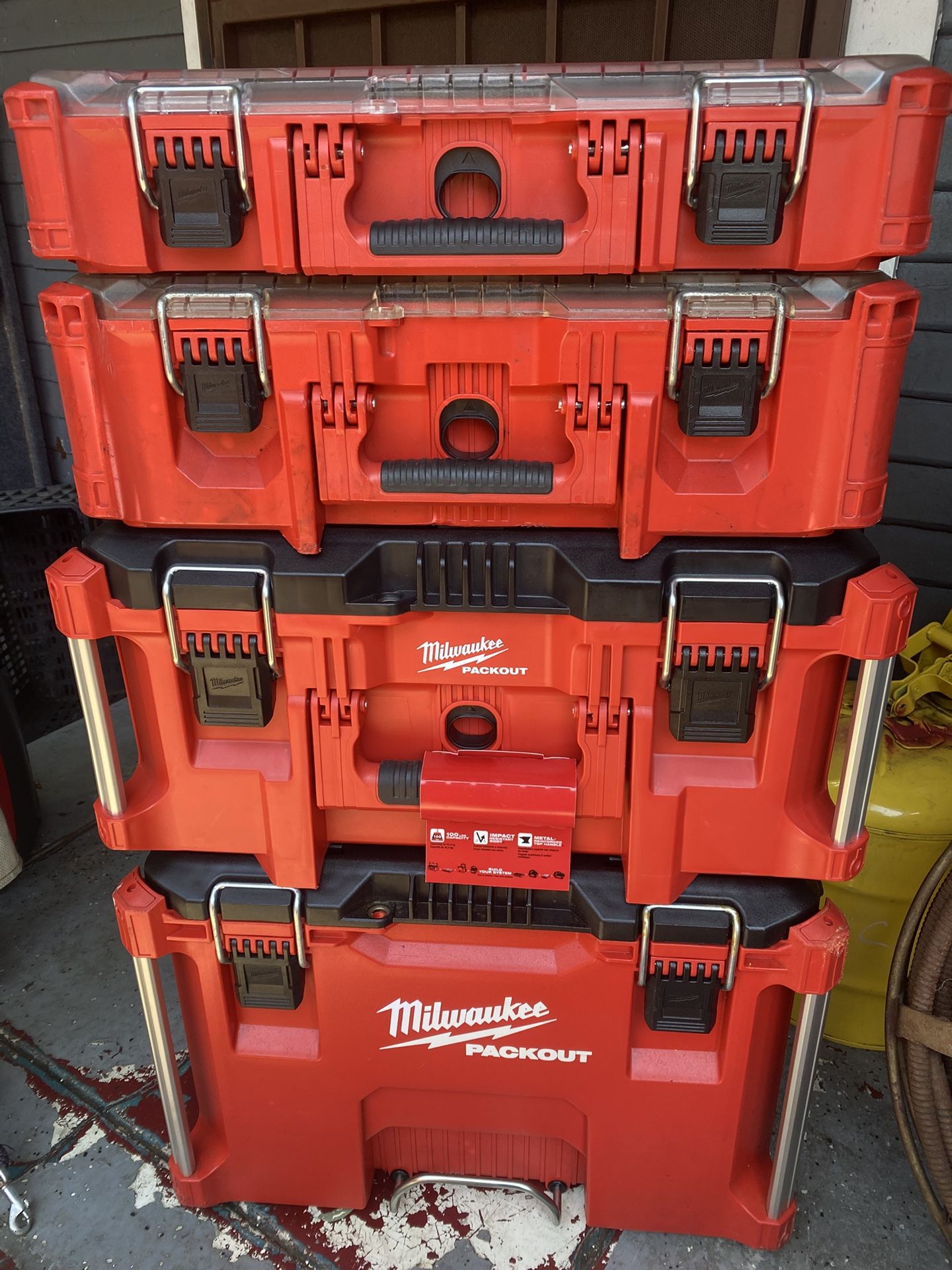 Milwaukee Packout Sex De Cuatro Cajas