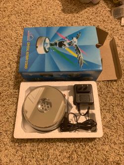 Crystal rotary stand open box