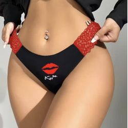 Valentine Day kiss Me Panty Size L