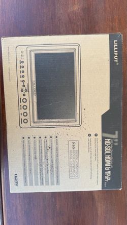 Lilliput 7" HD-SDI HDMI LCD Camera Monitor