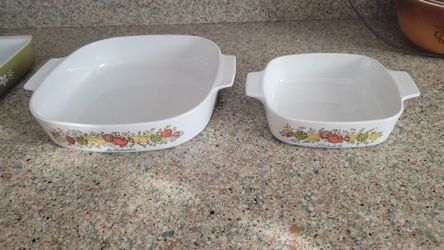 Vintage Corningware Casserole Dishes