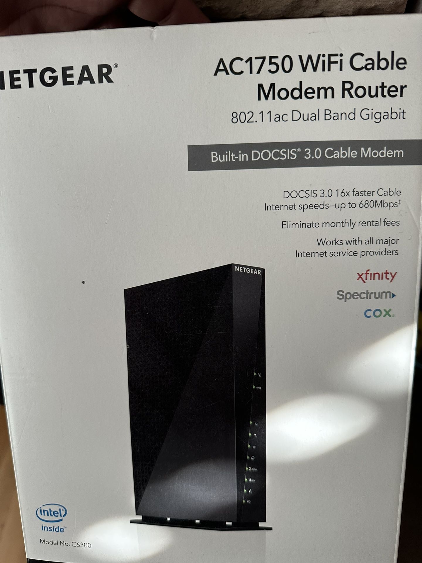 NETGEAR AC1750 WiFi Cable Modem Router