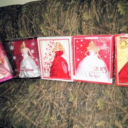Holiday Barbie Collections Dolls