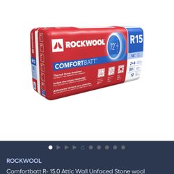 Rockwool Insulation R15