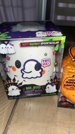Squishy ghost squishy jack lantern pumpkin Halloween squishys
