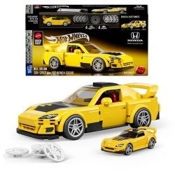 Mattel Brick Shop Hot Wheels 07 Honda S2000