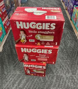 Huggies Size 1 Count 84 $31.00