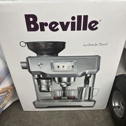 Breville Oracle Touch Espresso Coffee Machine - Brushed Stainless Steel