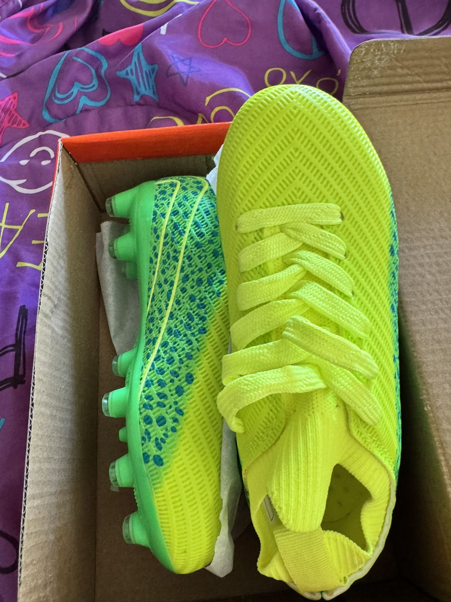 Brand New Kids Soccer Cleats