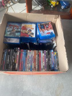 DVD and blue ray movie