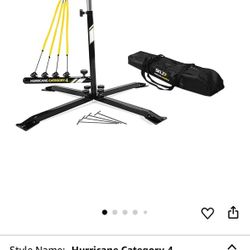 SKLZ Hurricane Batting Swing Trainer for Baseball & Softball - Durable Swing Arm - 4 Power Band System 