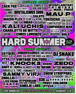 Hard Summer 2 day wristband