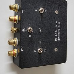 Phono sut with beyerdynamics transformers