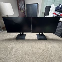 Need to be gone today! Two 24 inch 1080p IPS monitors