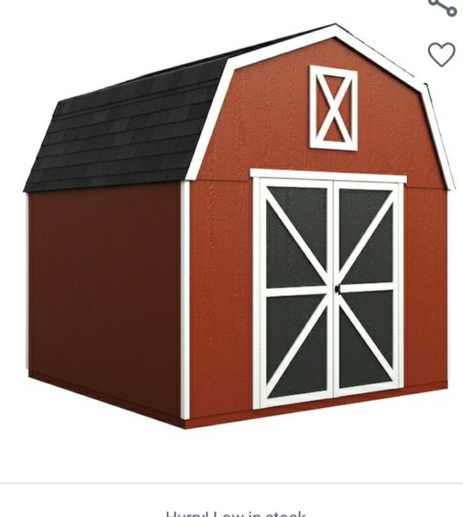 Barn Style Shed 10 X 10 