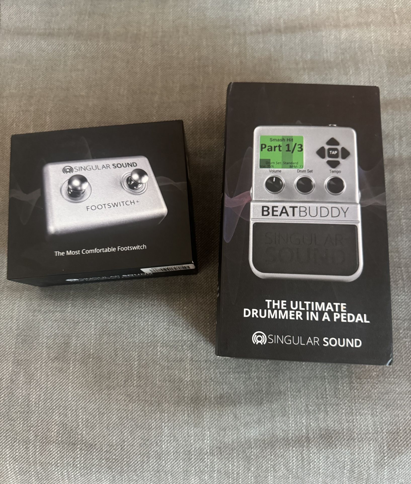 Beat Buddy And Switch Pedal -like New 