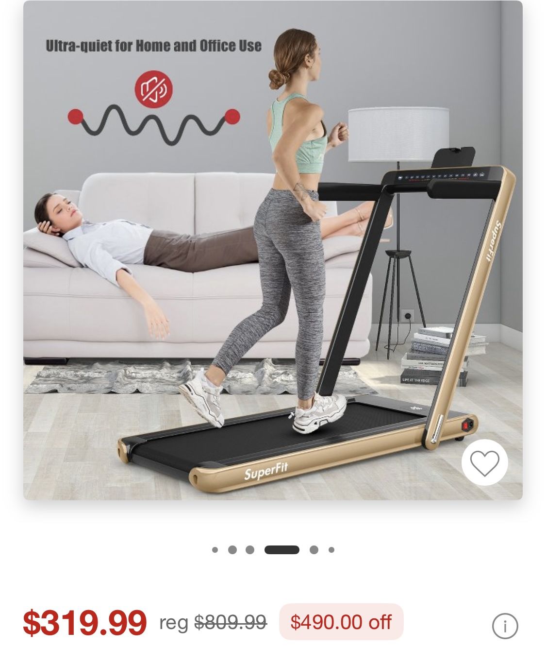 Superfit Treadmill - Under Desk Treadmill