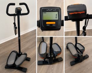 Sportsroyals Mini Stair Stepper w/ LCD Monitor – Excellent Condition
