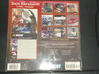 Collectible DALE EARNHARDT 2003 calendar NEW