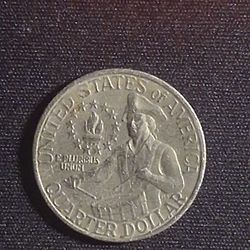 RARE 1776/1976  Bicentennial Quarter ...Drummer Boy On Back