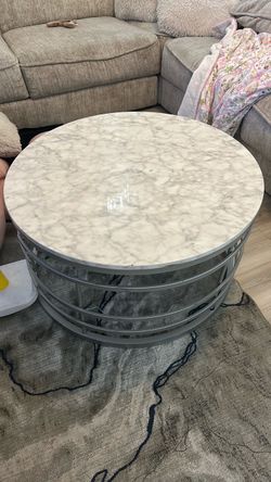 Marble coffee table