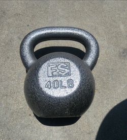 40lb kettlebell weight