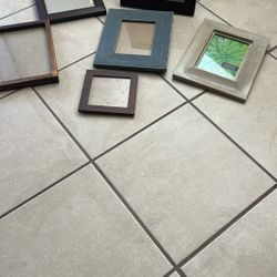 Assorted Picture Frames Several Sizes (10)