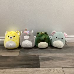 4 Pack Of Squishmallows