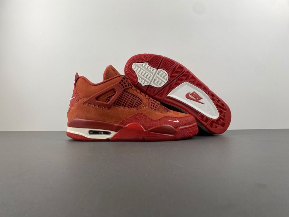 Nigel Sylvester x Air Jordan 4 'Brick by Brick' Sneakers