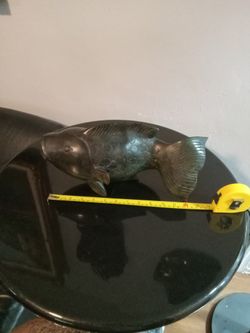 Koi Fish Statue.