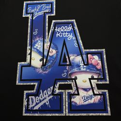 Dodgers hello kitty shirt