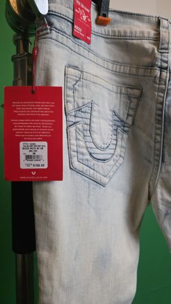 Mens True Religion Rocco Relaxed Skinny Jeans